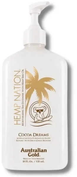 Australian Gold - Hemp Nation Cocoa Dreams Body Lotion Bräunungsverlängerer - 535 ml