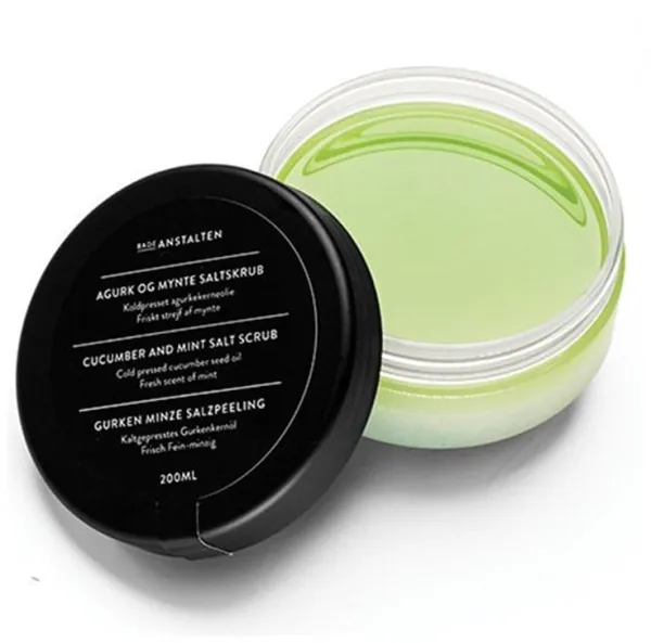 Badeanstalten Körperpeeling mit Gurke und Minze (200 ml)