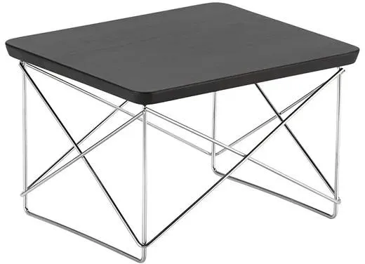 Vitra Occasional LTR Nachttisch Geräucherte Eiche/Chrom
